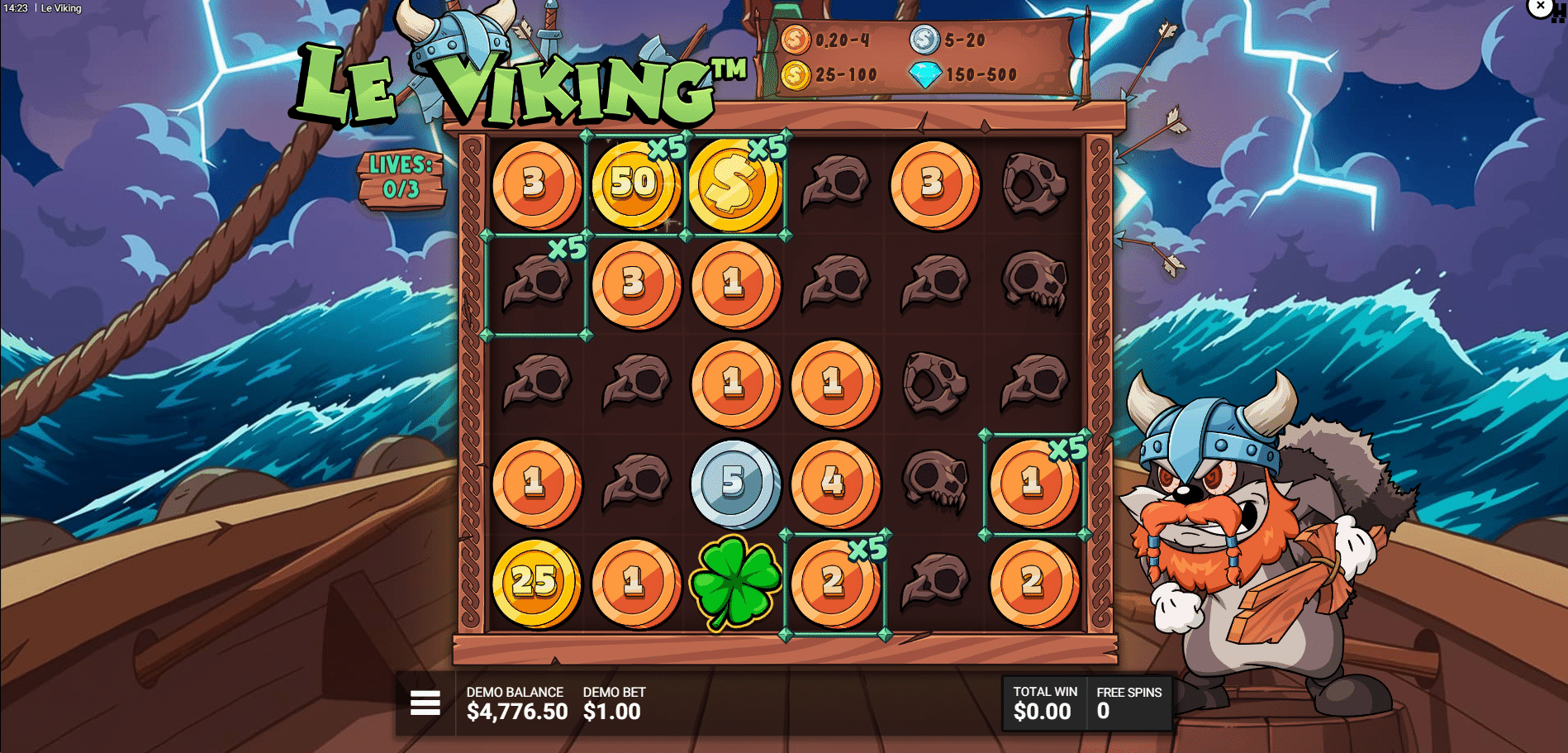 Le Viking - Ragnarok Free Spins