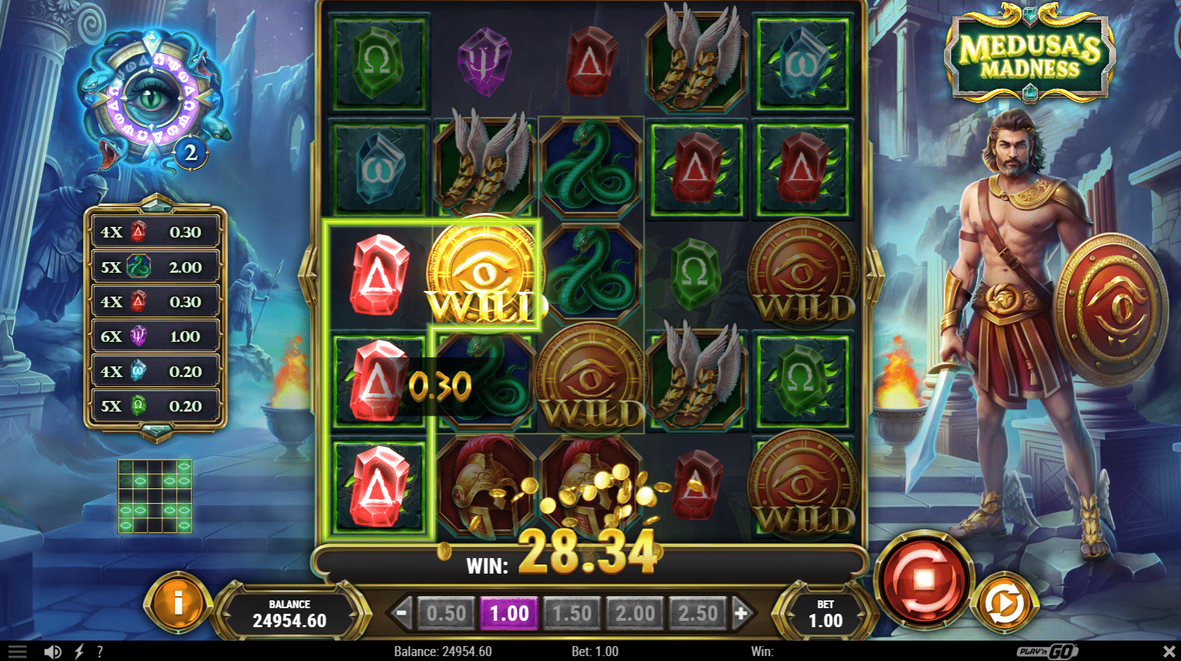 Medusa's Madness - Other World Free Spins