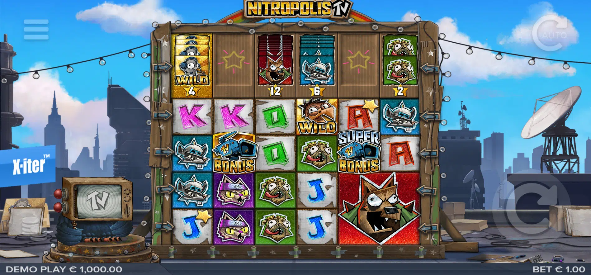 Nitropolis TV - Base Game