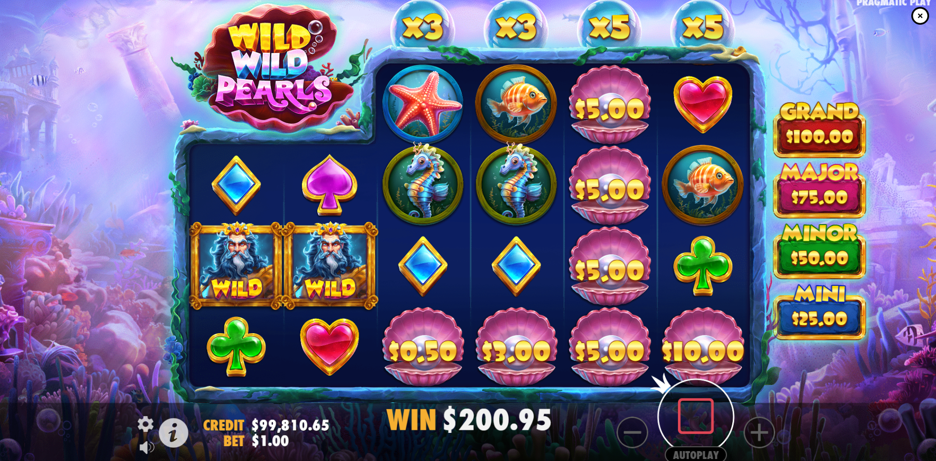 Wild Wild Pearls - Super Free Spins