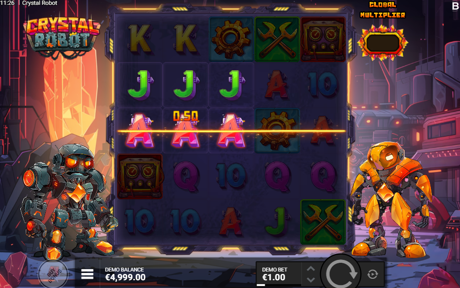 Crystal Robot Big Win