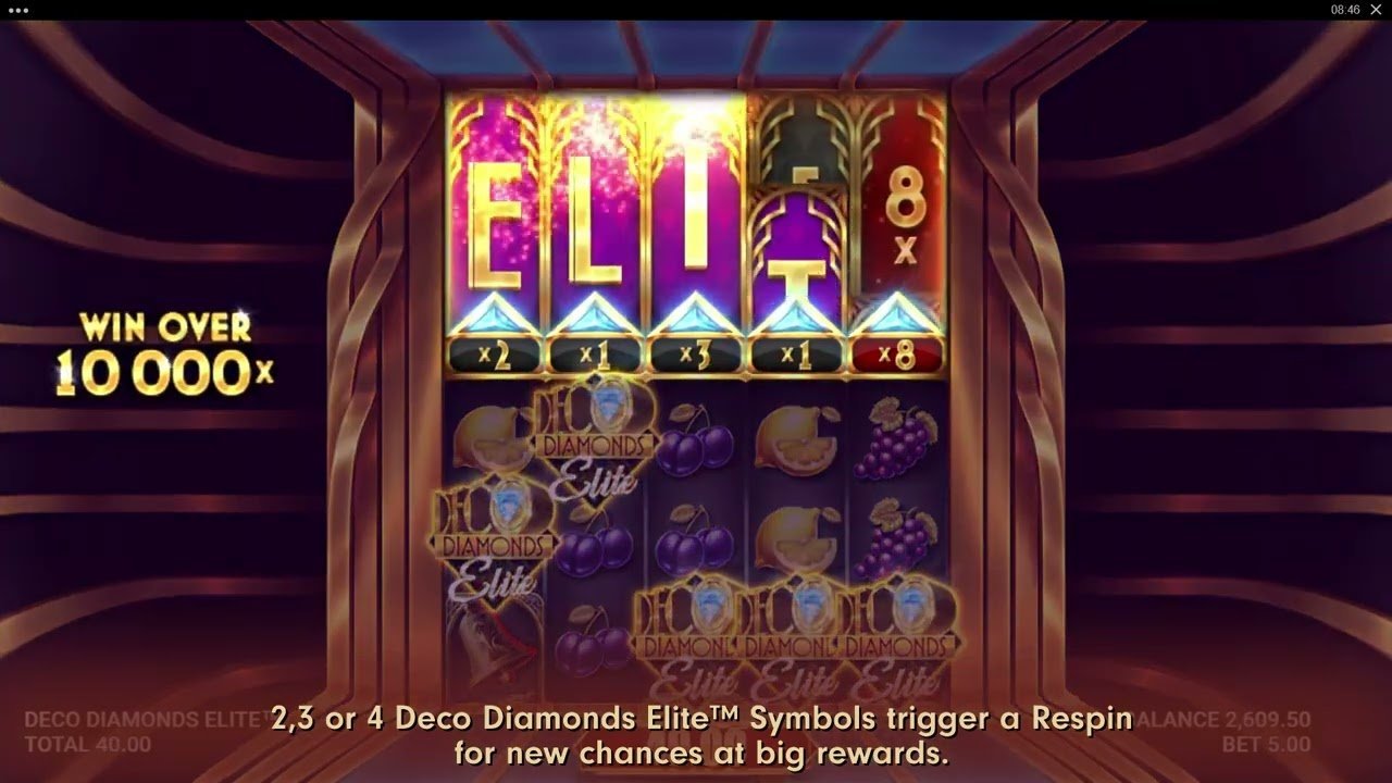 Deco Diamonds Elite Bonus Round