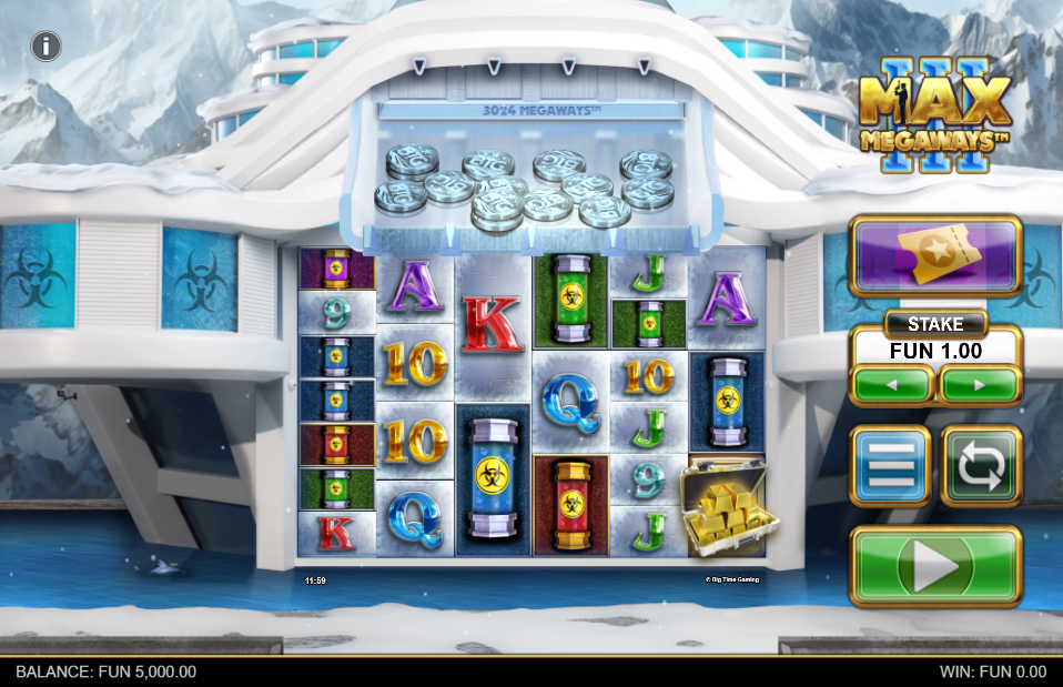 Max Megaways 3 Base Game