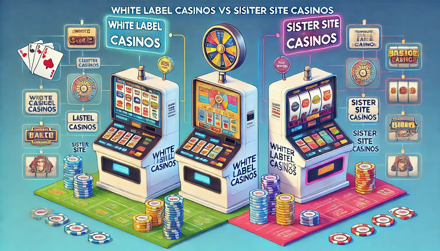 White Label Casinos VS Casino Sister Sites