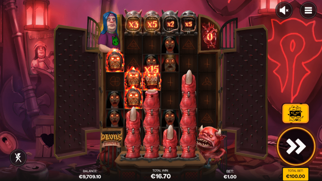 Devil's Finger - Free Spins