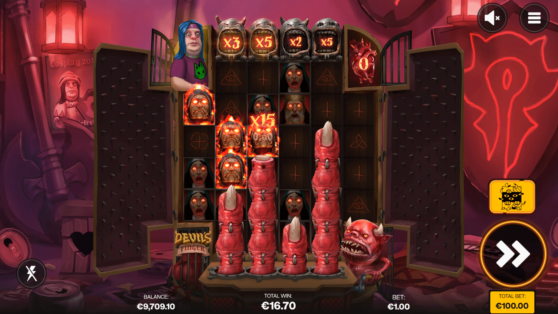 Devil's Finger - Free Spins