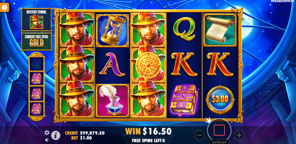 John Hunter and Galileo's Secrets - Free Spins