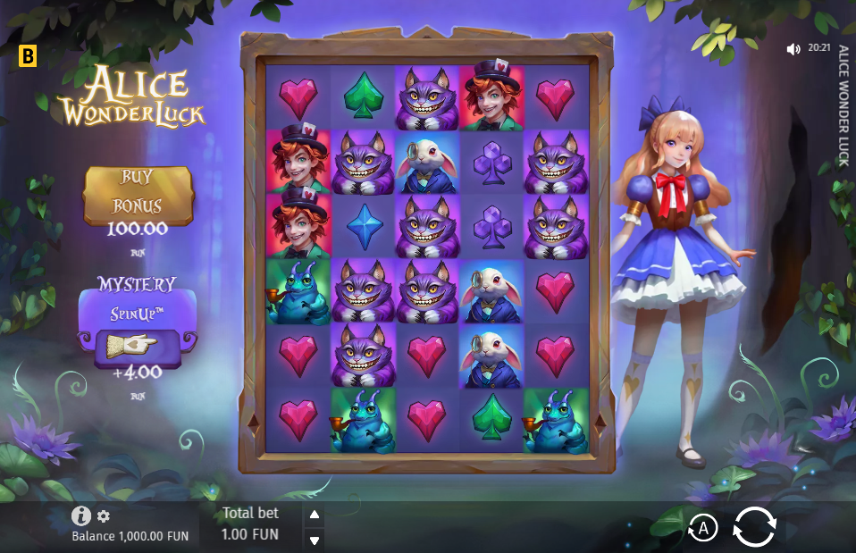 Alice Wonderluck Base Game