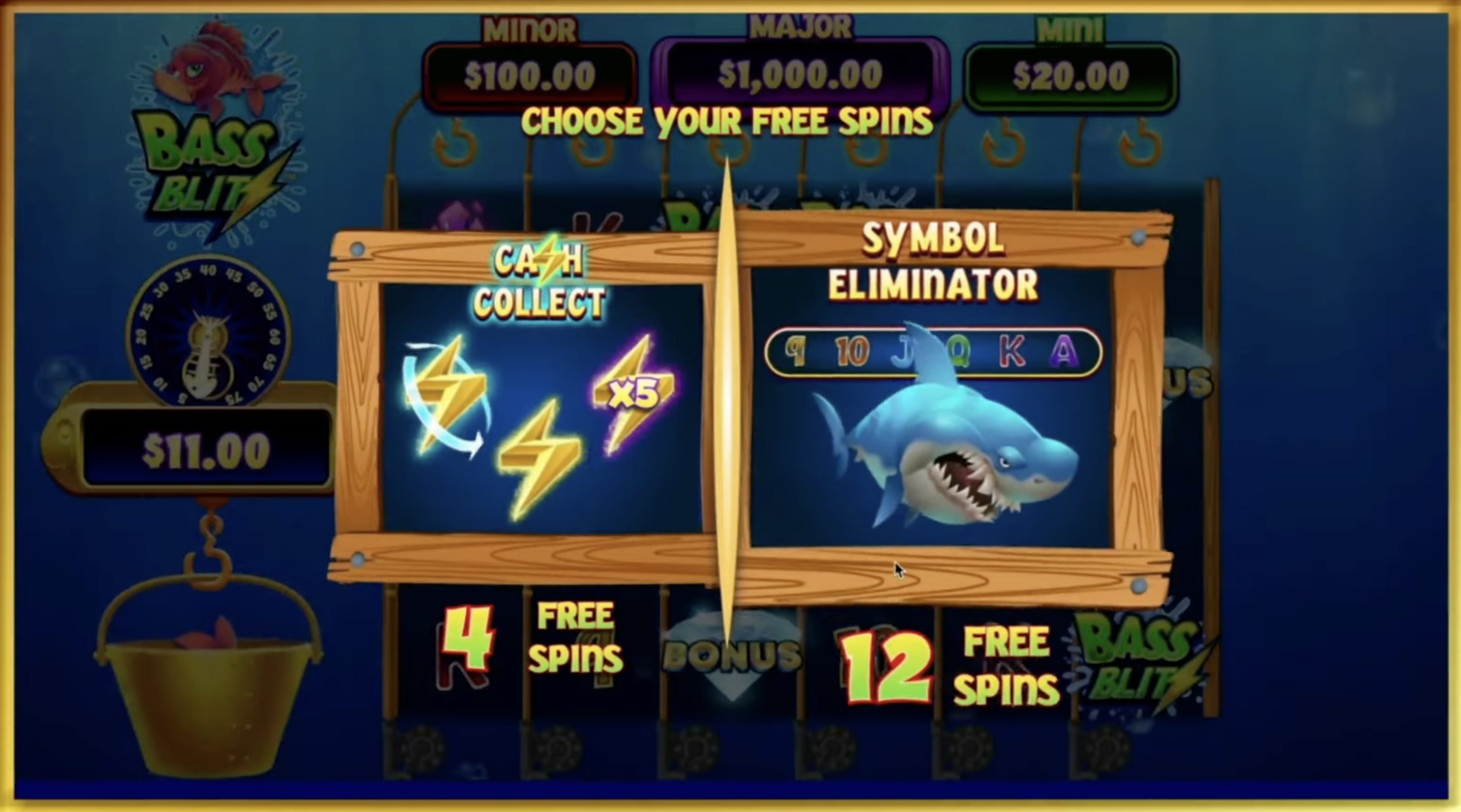 Bass Blitz Free Spins