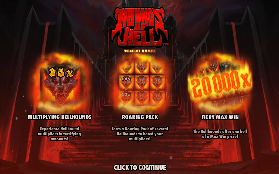 Hounds of Hell Welcome Page