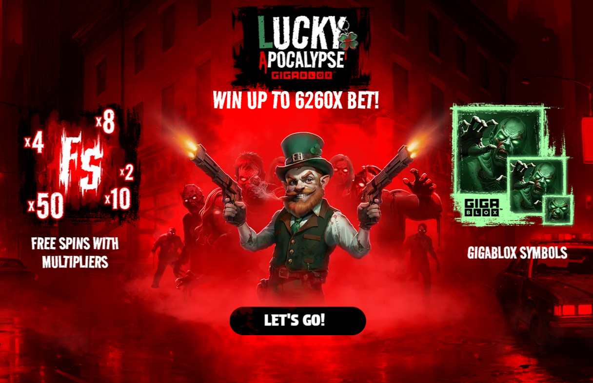 Lucky Apocalypse Welcome Page