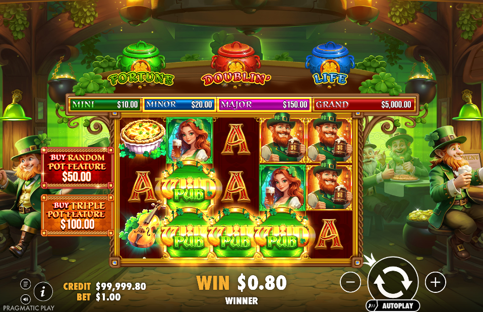 Lucky's Wild Pub Big Win