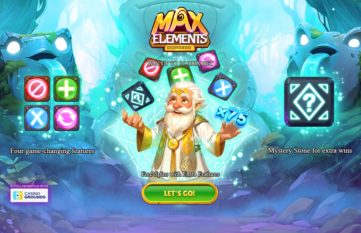 Max Elements Gigablox Welcome Page