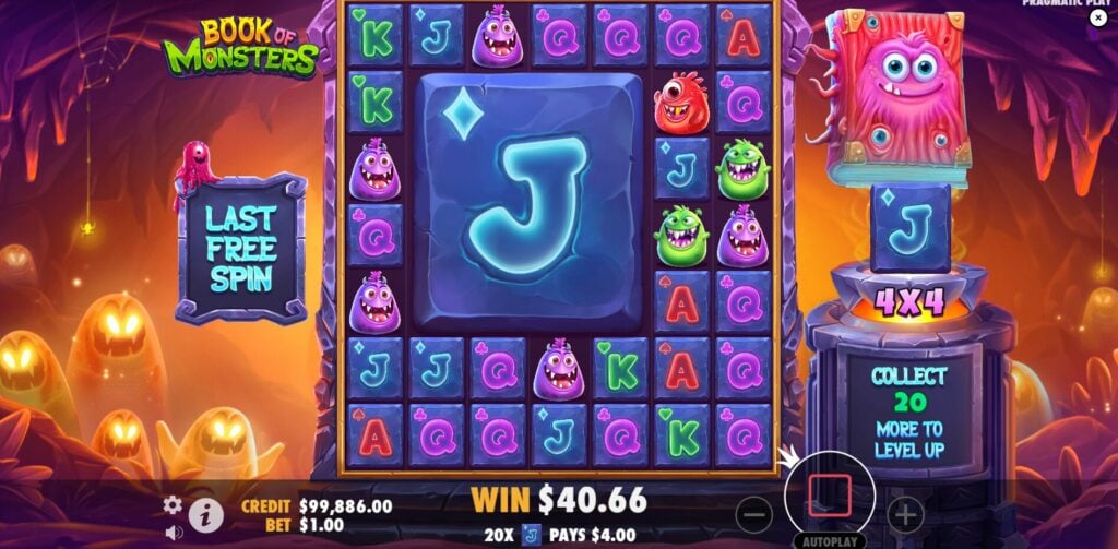 Book of Monsters - Free Spins