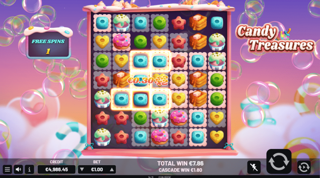 Candy Treasures - Free Spins