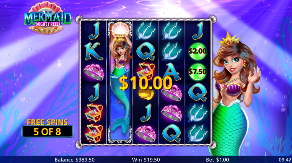 Mermaid Mighty Reels - Free Spins