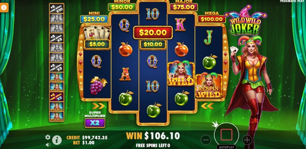 Wild Wild Joker - Super Free SpinsWild Wild Joker - Super Free Spins