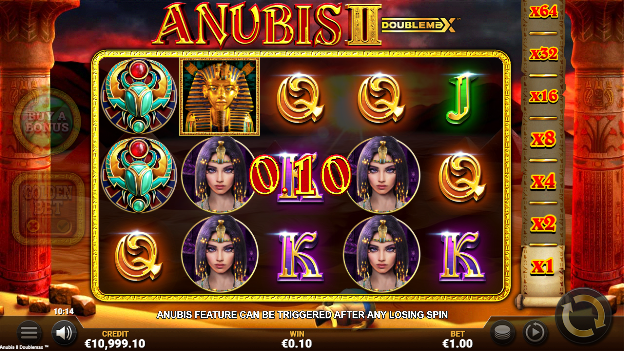 Anubis 2 DoubleMax Big Win