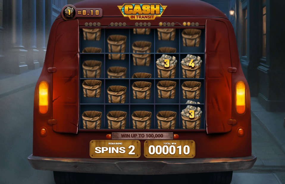 Cash in Transit Free Spin