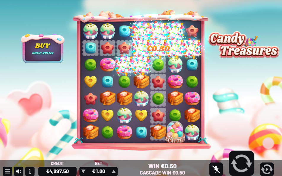 Candy Treasures Big Win