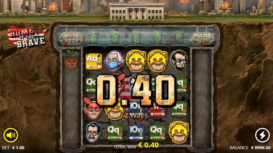 Home of the Brave Big Win