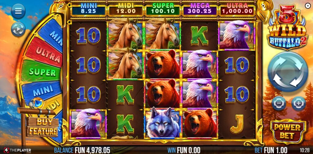 5 Wild Buffalo 2 - Base Game