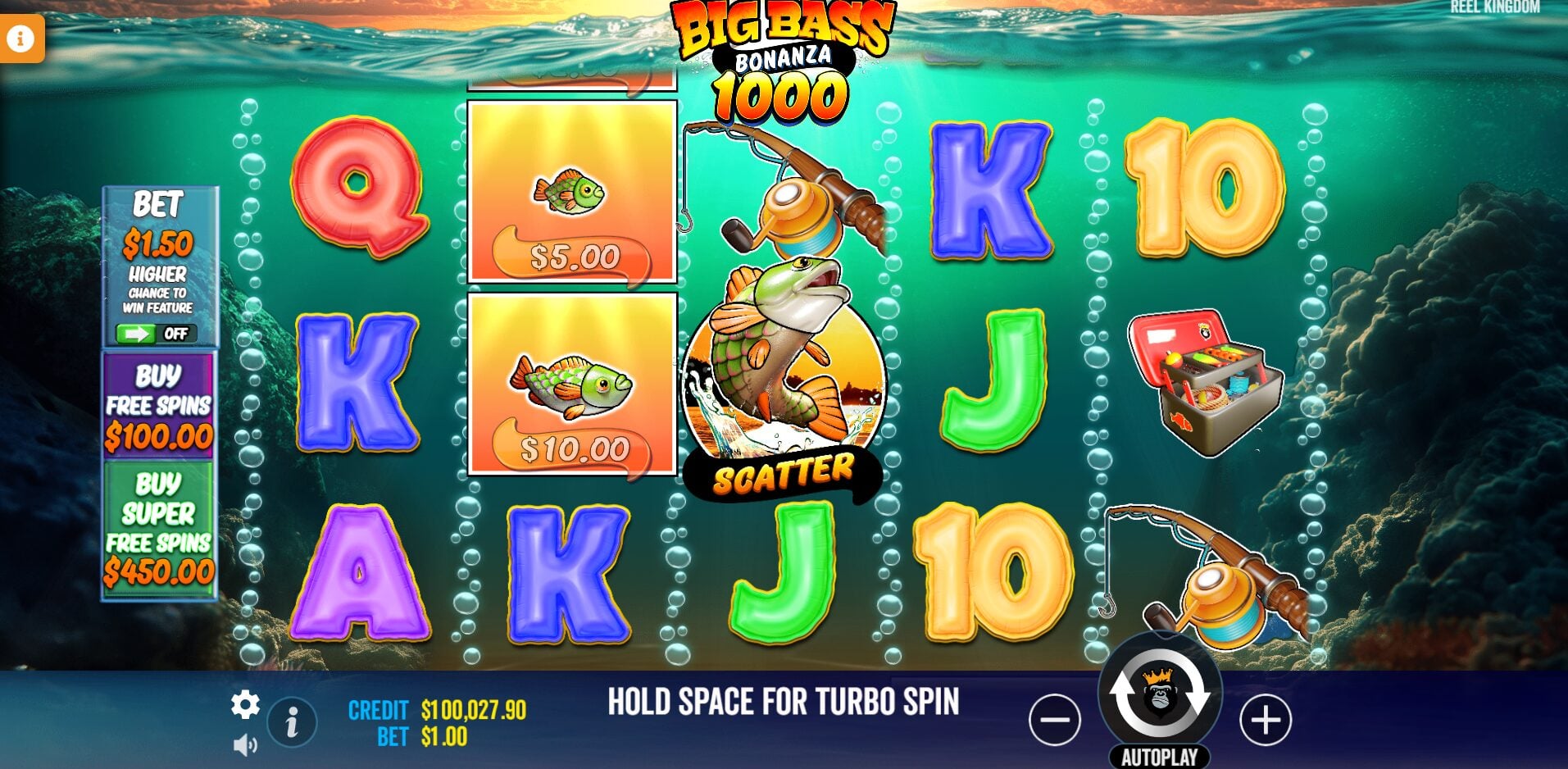Big Bass Bonanza 1000 -Base Game