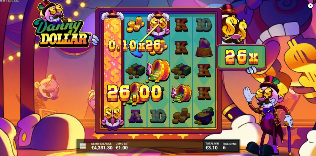 Danny Dollar - No Bills, No Thrills Free Spins