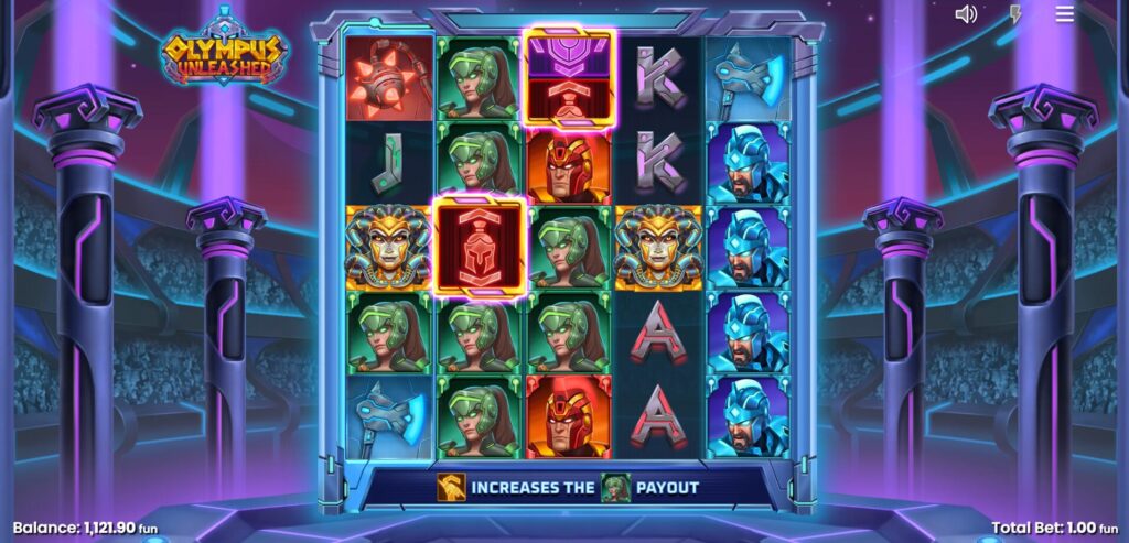 Olympus Unleashed - Power-Up Features