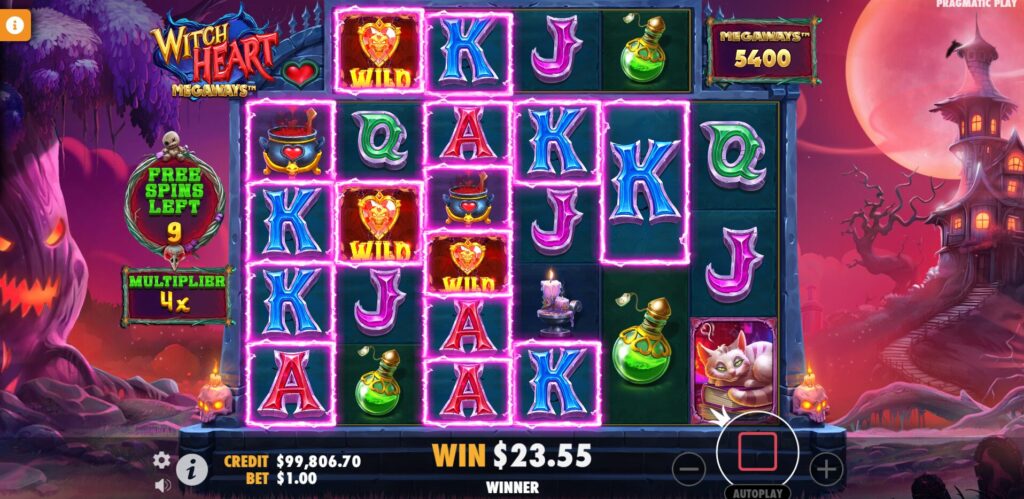 Witch Heart Megaways - Free Spins