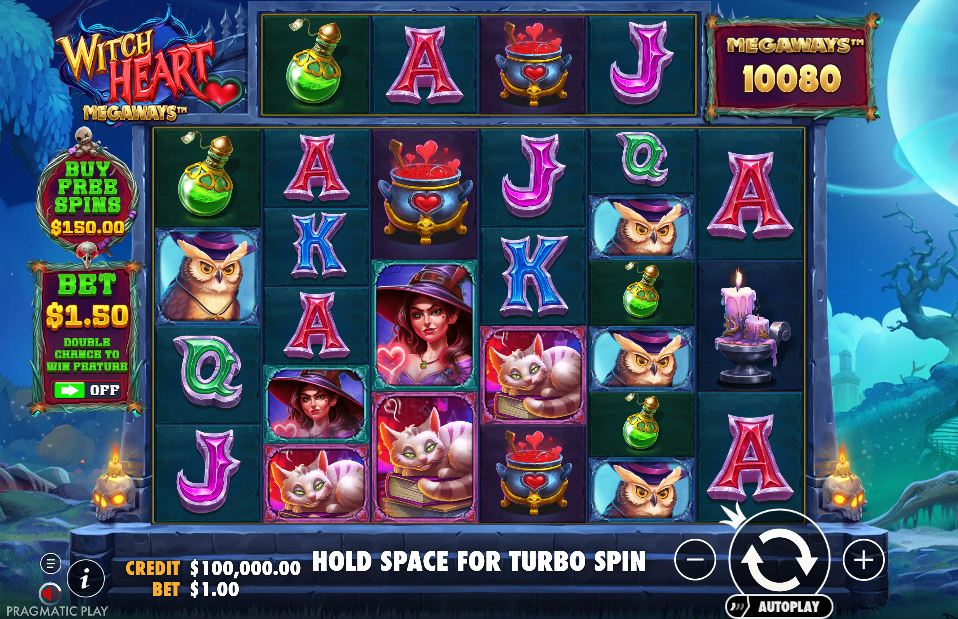 Witch Heart Megaways Base Game