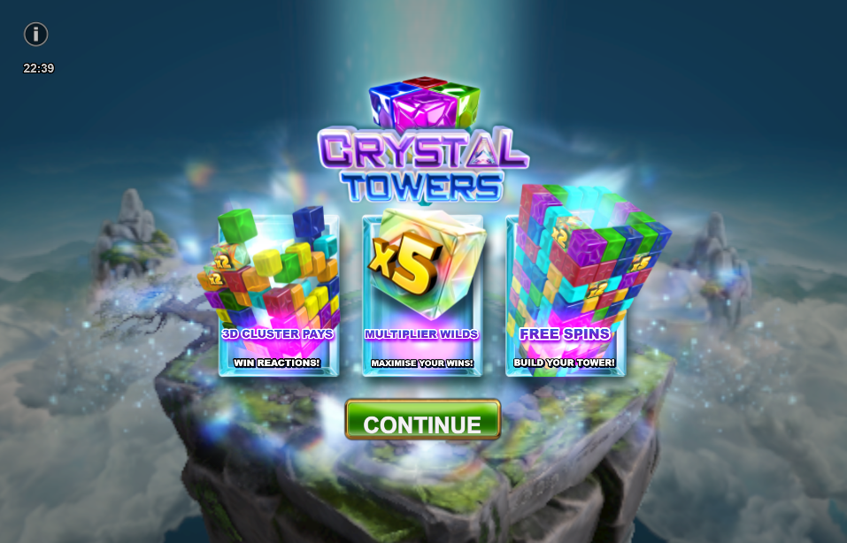 Crystal Towers Welcome Page