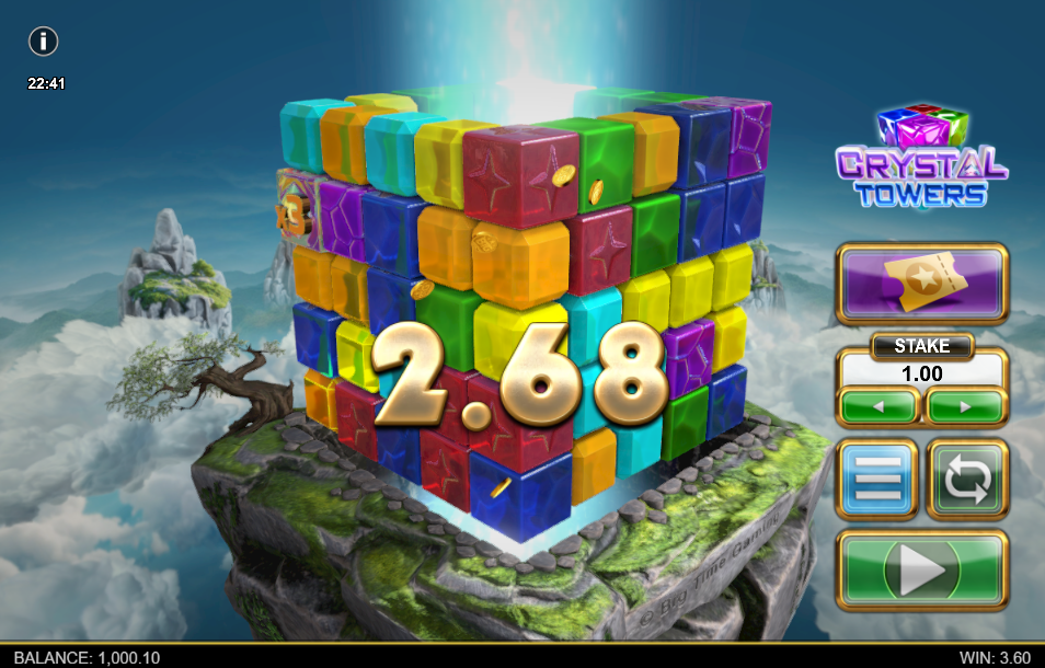 Crystal Towers Big Win