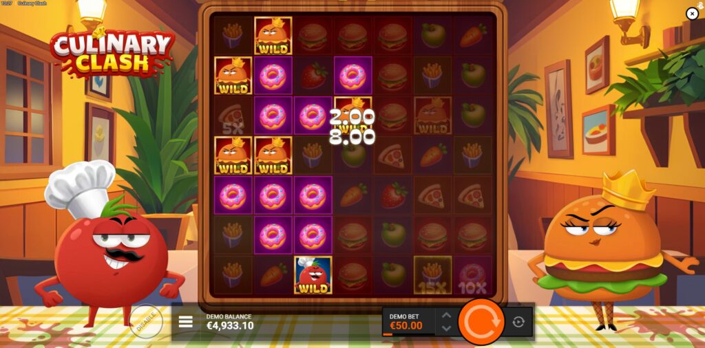 Culinary Clash - Flavour Frenzy Featurespins