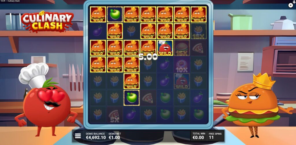 Culinary Clash - Kitchen Chaos Free Spins