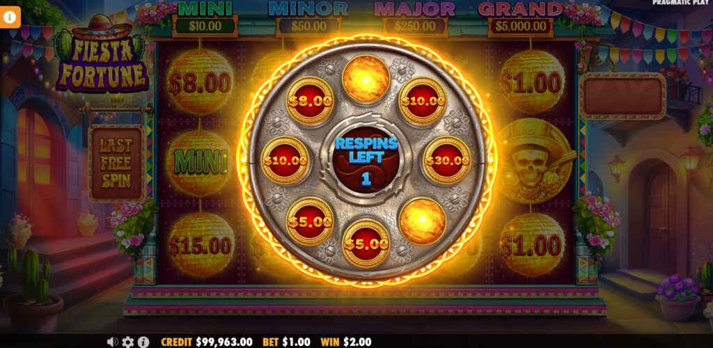 Fiesta Fortune - Free Spins Skull Feature