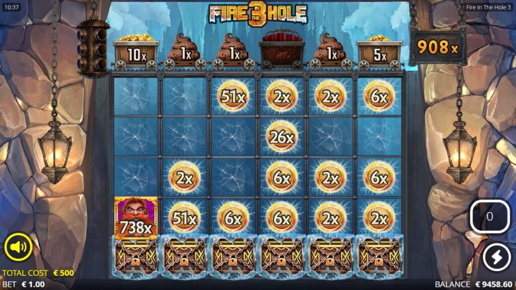 Fire In The Hole 3 - Lucky Wagon Spins