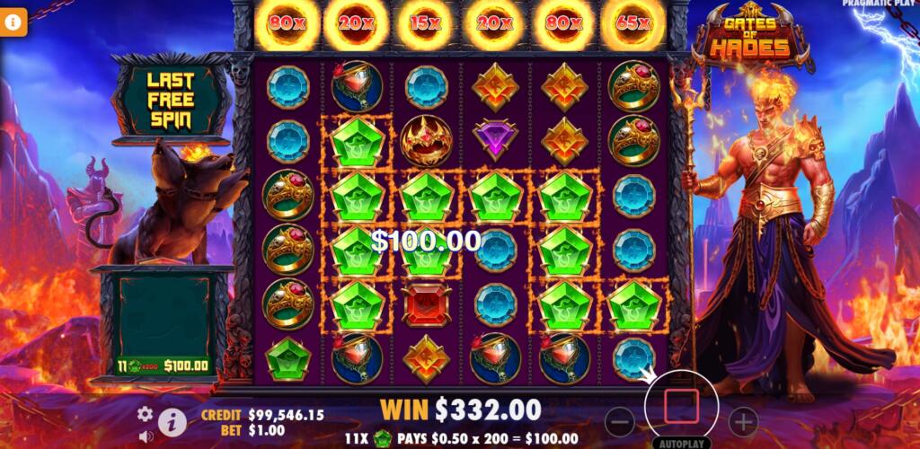 Gates of Hades - Super Free Spins
