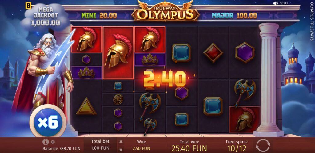 Olympus Trueways - Free Spins