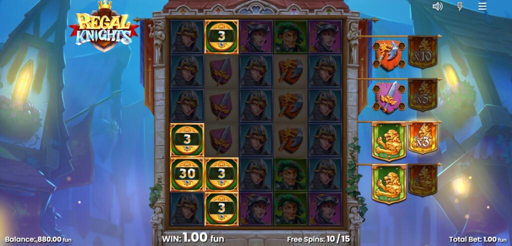 Regal Knights - Free Spins