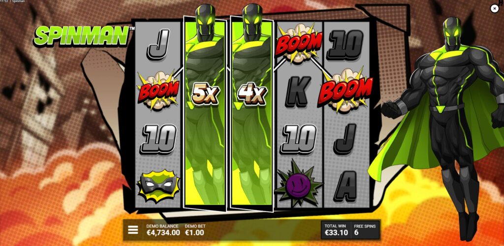 Spinman - Spinfinity Free Spins