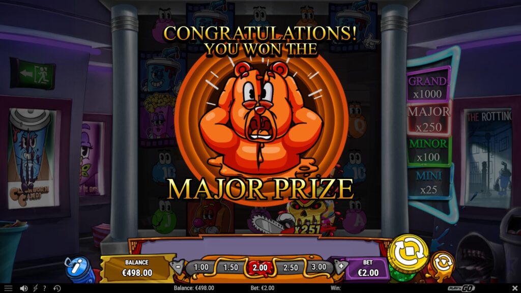 Treats of Terror - Jackpot Prize Win