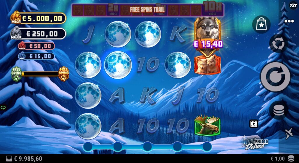 Wolf Prime Deluxe - Cash Collect Feature