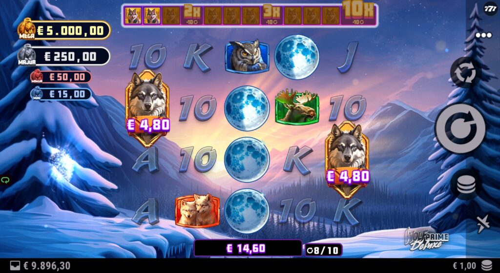 Wolf Prime Deluxe - Free Spins