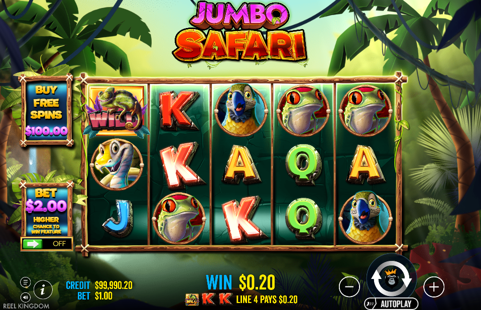Jumbo Safari Big Win
