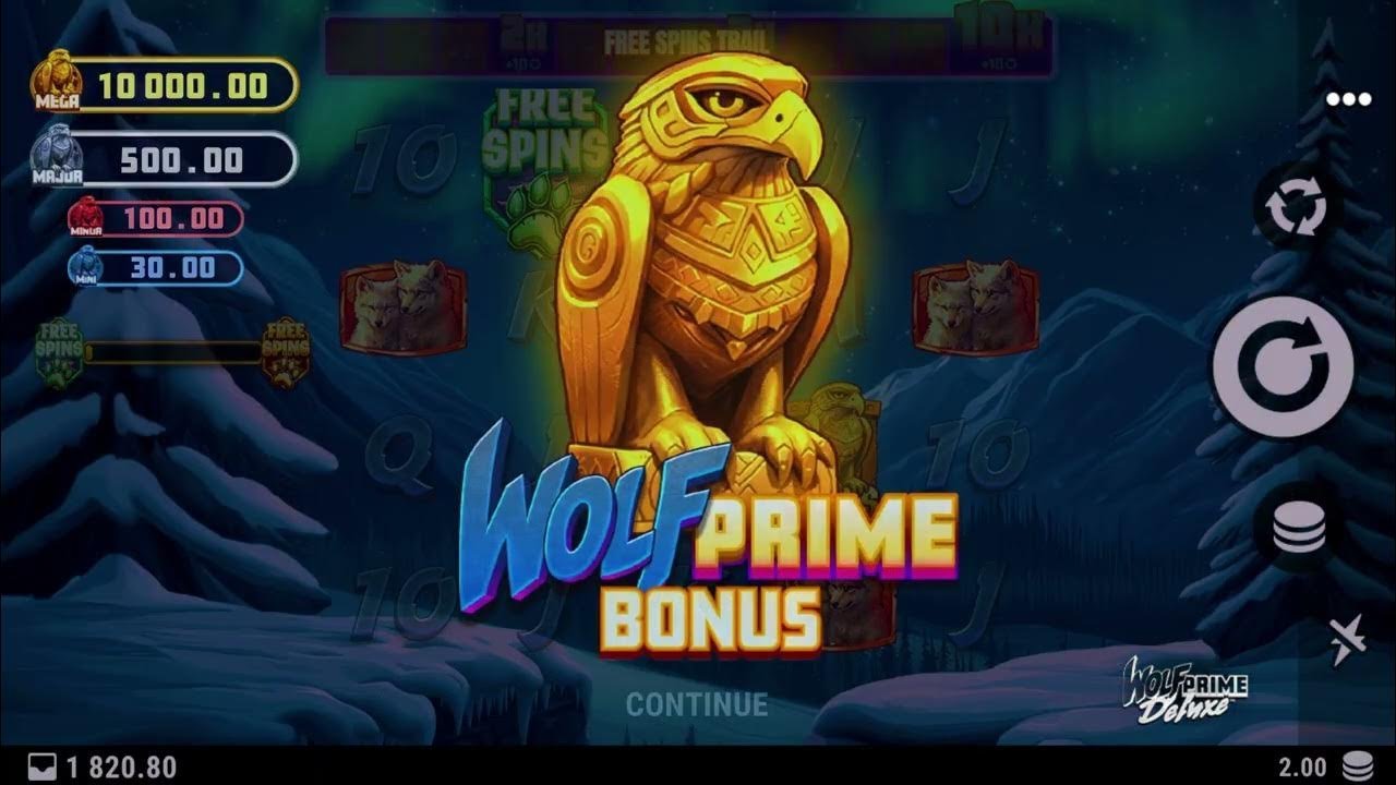 Wolf Prime Deluxe Free Spins
