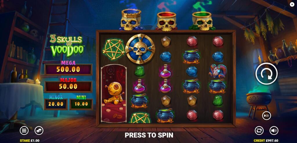 3 Skulls of Voodo Base Game
