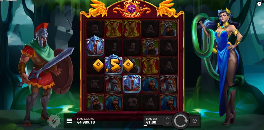 3 or More Matching Symbols Create Wins on The Reels