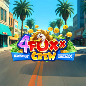 4 Fox Crew Wild Energy MultiMax Slot Logo