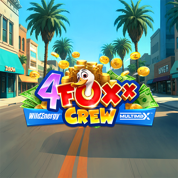 4 Fox Crew Wild Energy MultiMax Slot Logo